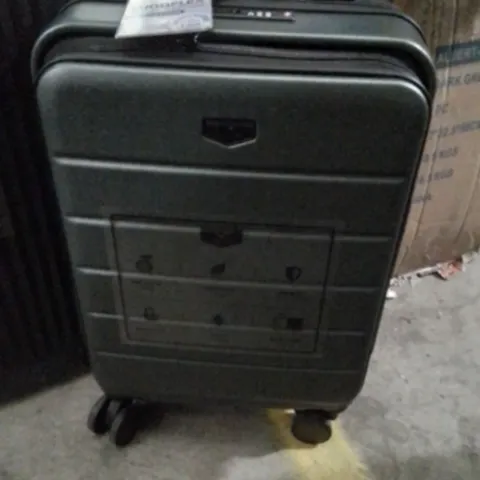 LUGGFLEX TRAVEL SUITCASE DARK GREEN