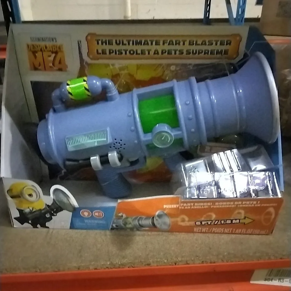 BOXED DESPICABLE ME 4 FART BLASTER TOY GUN 