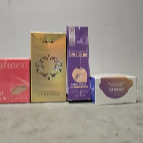 APPROXIMATELY 15 ASSORTED HEALTH & BEAUTY ITEMS TO INCLUDE - GET DREAMY , EELHOE BODY COVERAGE PERFECTOR ETC