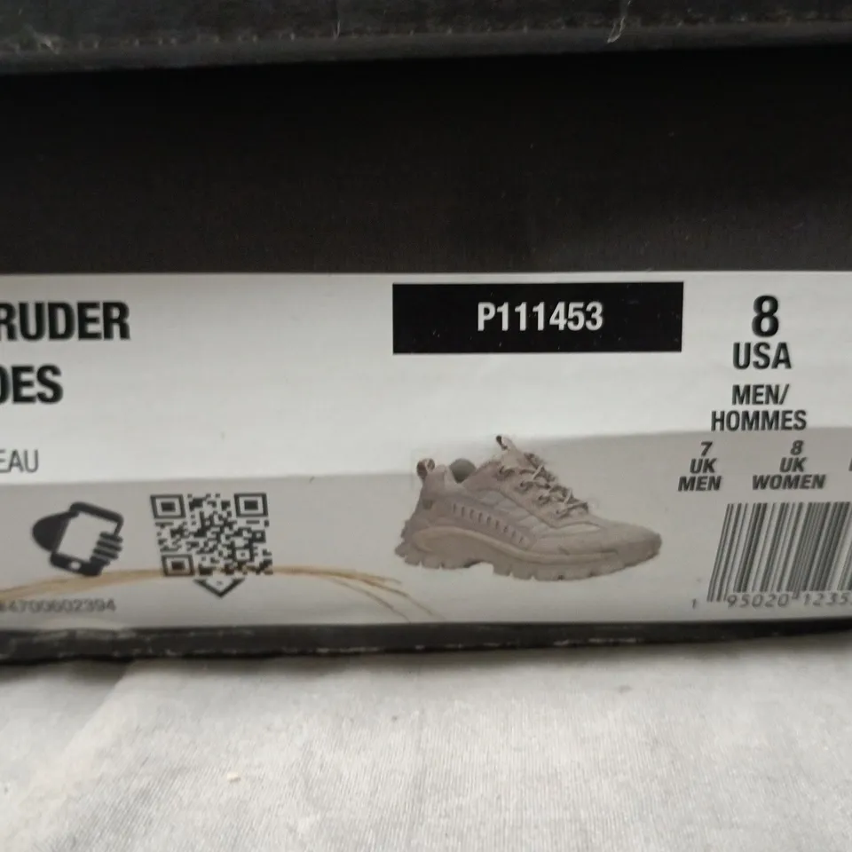 CATERPILLAR INTRUDER SHOES – BIRCH/BEIGE, UK7 MEN’S