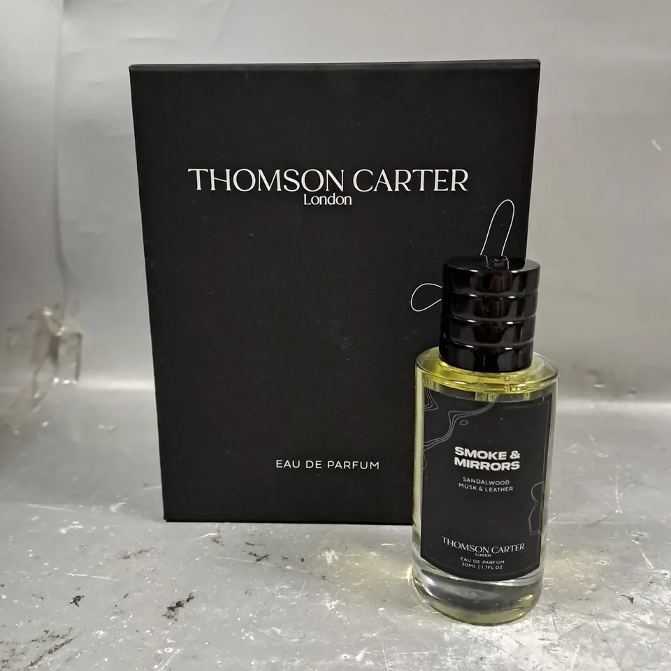 BOXED THOMSON CARTER SMOKE & MIRRORS EAU DE PARFUM 50ML