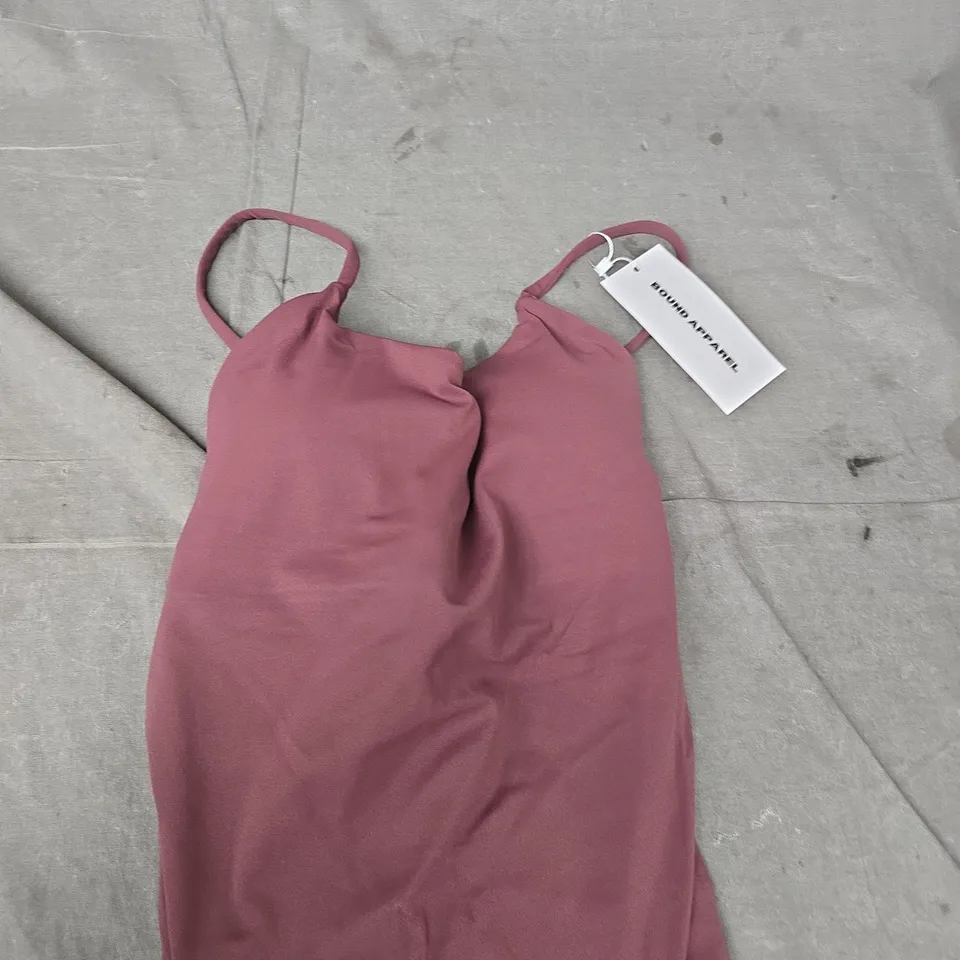 BOUND APPAREL WOMEN'S PINK TANK TOP – UK SIZE 12