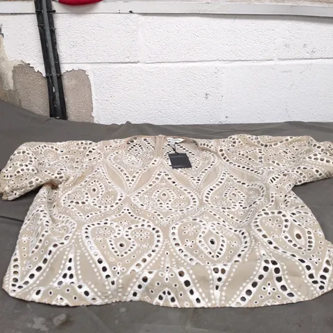 AUTOGRAPH DARK ALMOND TOP, UK SIZE 22