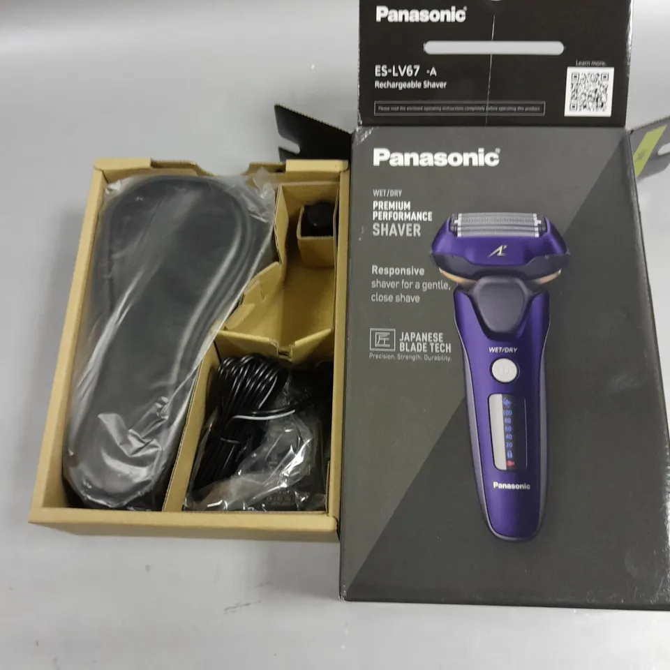 BOXED PANASONIC ES-LV67 RECHARGABLE SHAVER 