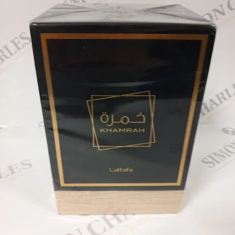 BOXED AND SEALED KHAMRAH LATTAFA EAU DE PARFUM 100ML