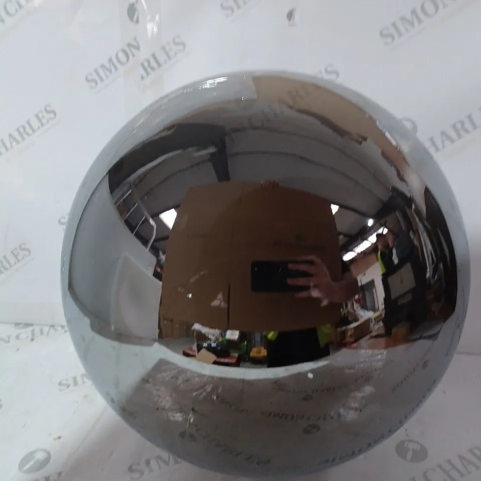 BOXED K BY KELLY HOPPEN EXTRA LARGE INDOOR OUTDOOR PRELIT GLASS DECOR ORB 