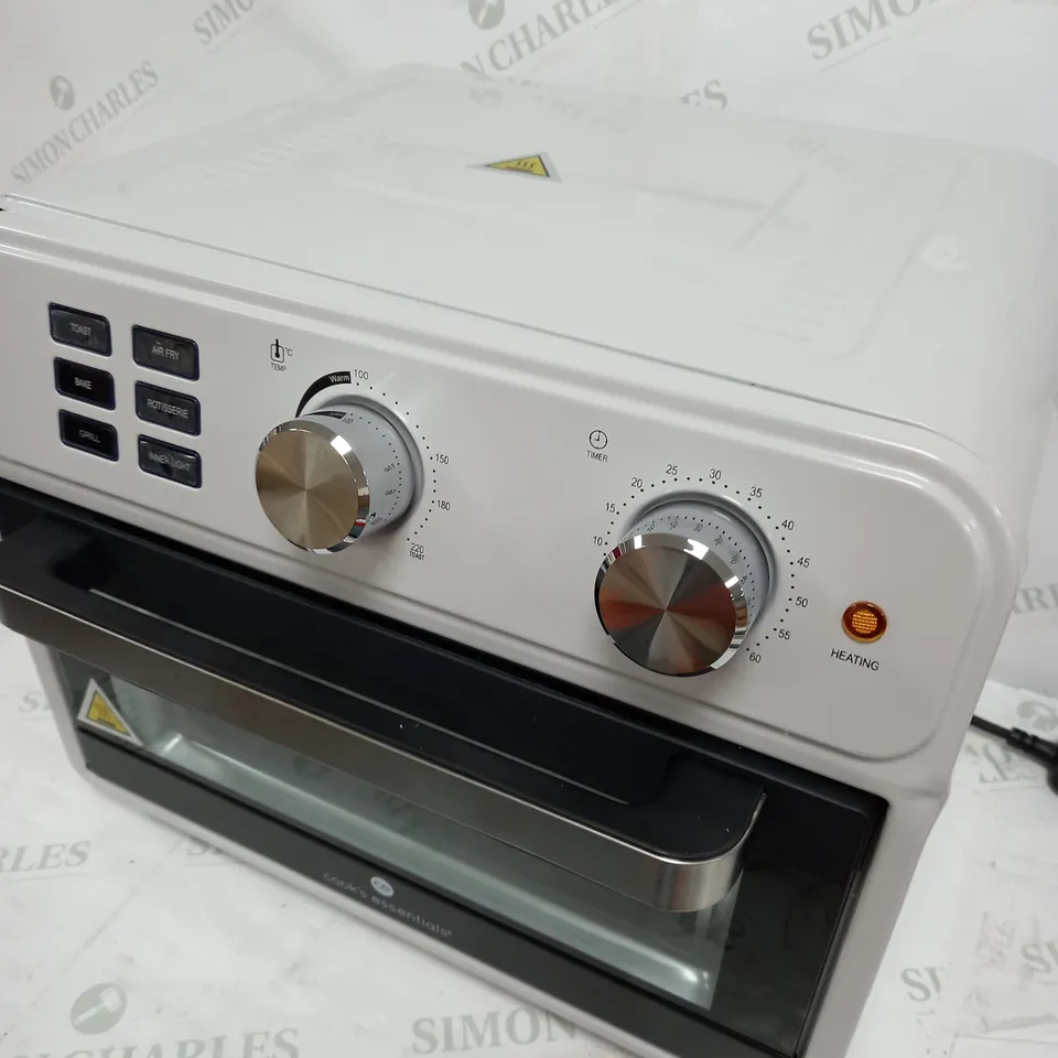 COOK'S ESSENTIAL AIR FRYER OVEN IN COOL GREY 
