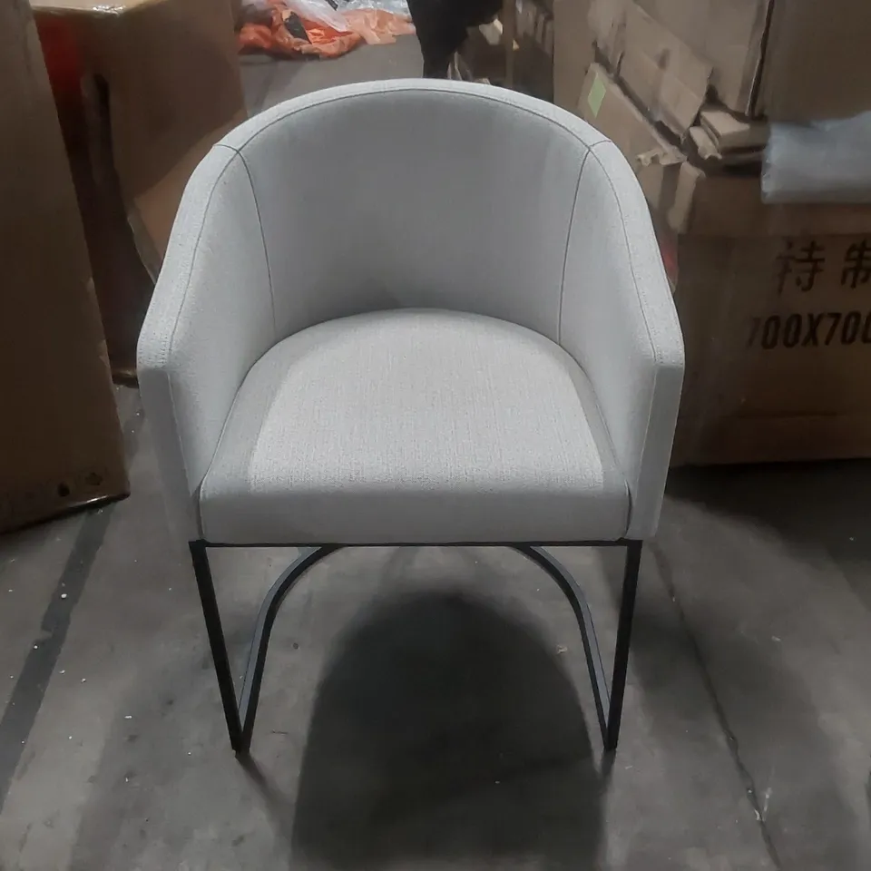 DANETTI DAKOTA NATURAL FABRIC DINING CHAIR