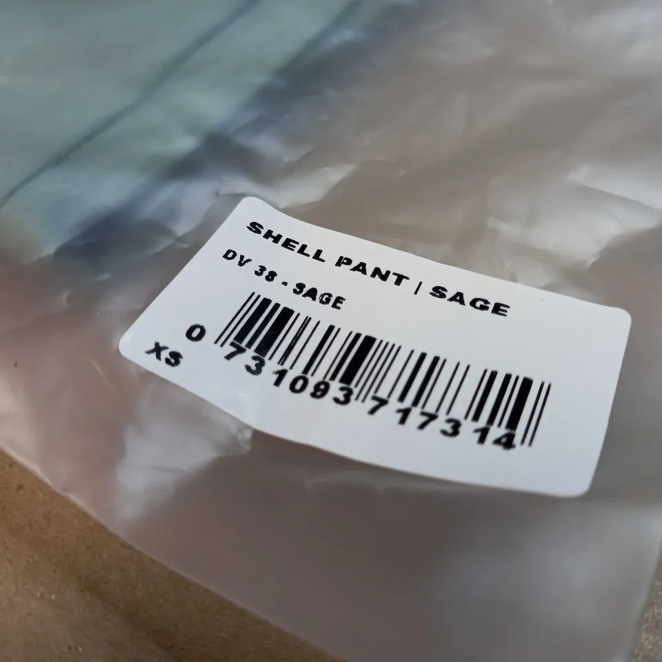 PACKAGED SAGE DES VU SHELL PANTS - XS