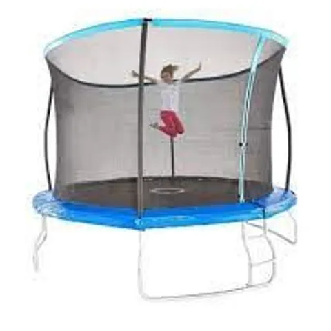 BOXED 12FT QUAD LOK GALVANISED STEEL TRAMPOLINE (1 BOX)