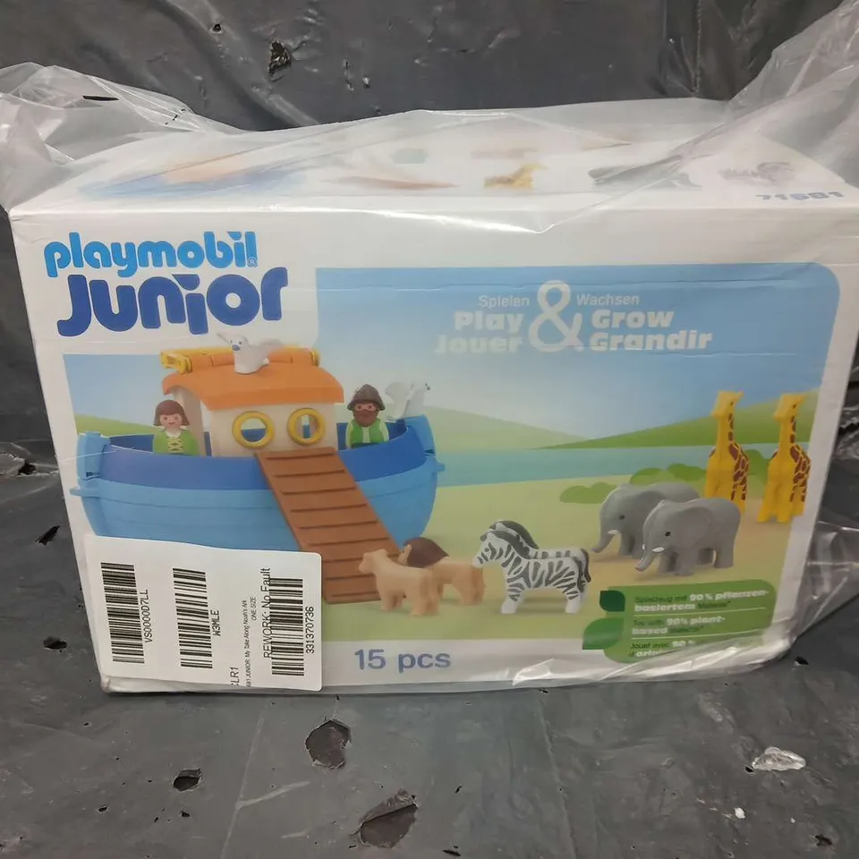 PLAYMOBIL 71681 JUNIOR: MY TAKE ALONG NOAH'S ARK RRP £34.99