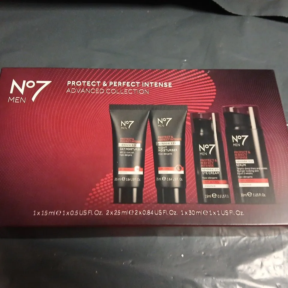 NO7 MEN PROTECT & PERFECT INTENSE ADVANCED COLLECTION GIFT SET