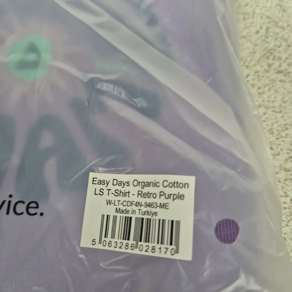 PASSENGER LS ORGANIC COTTON T-SHIRT – RETRO PURPLE