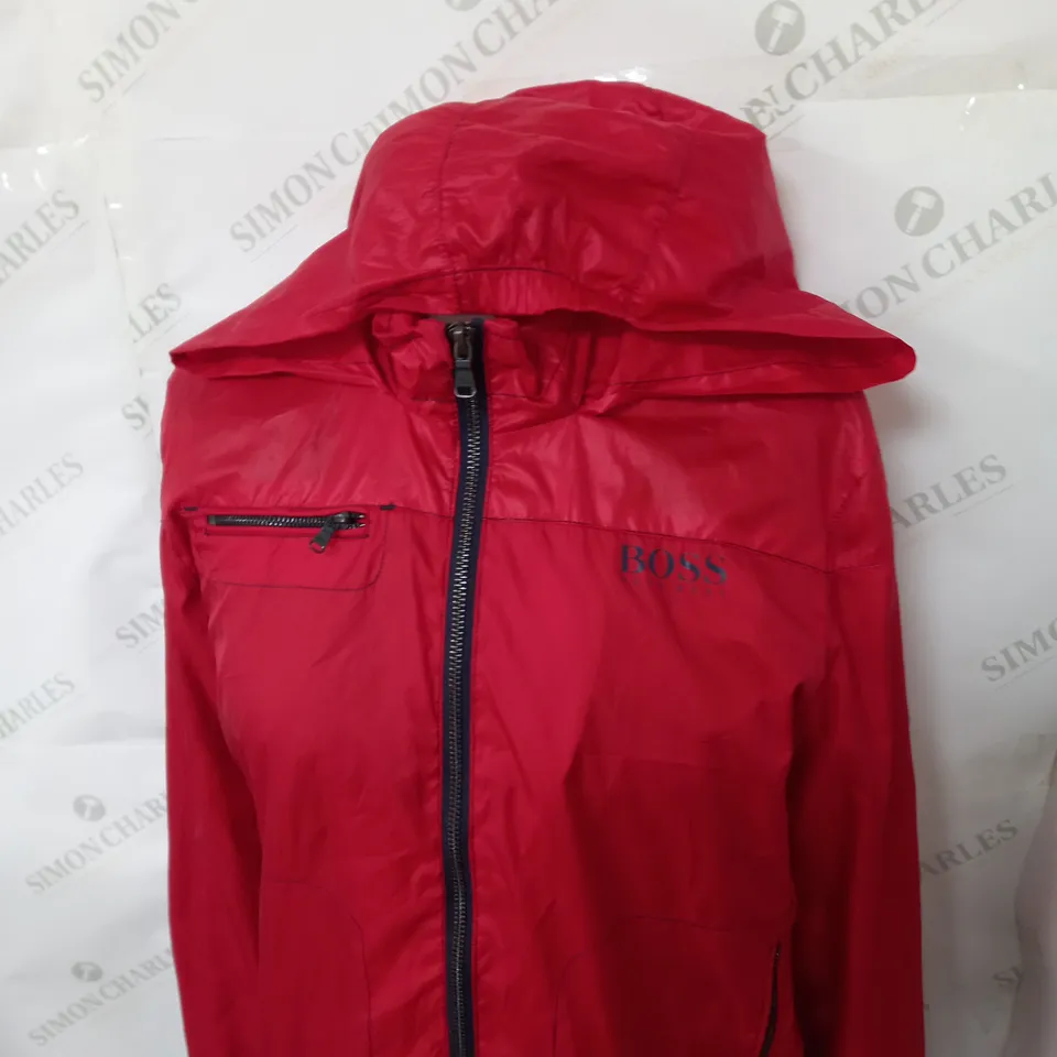 HUGO BOSS ZIPPED JACKET SIZE 14