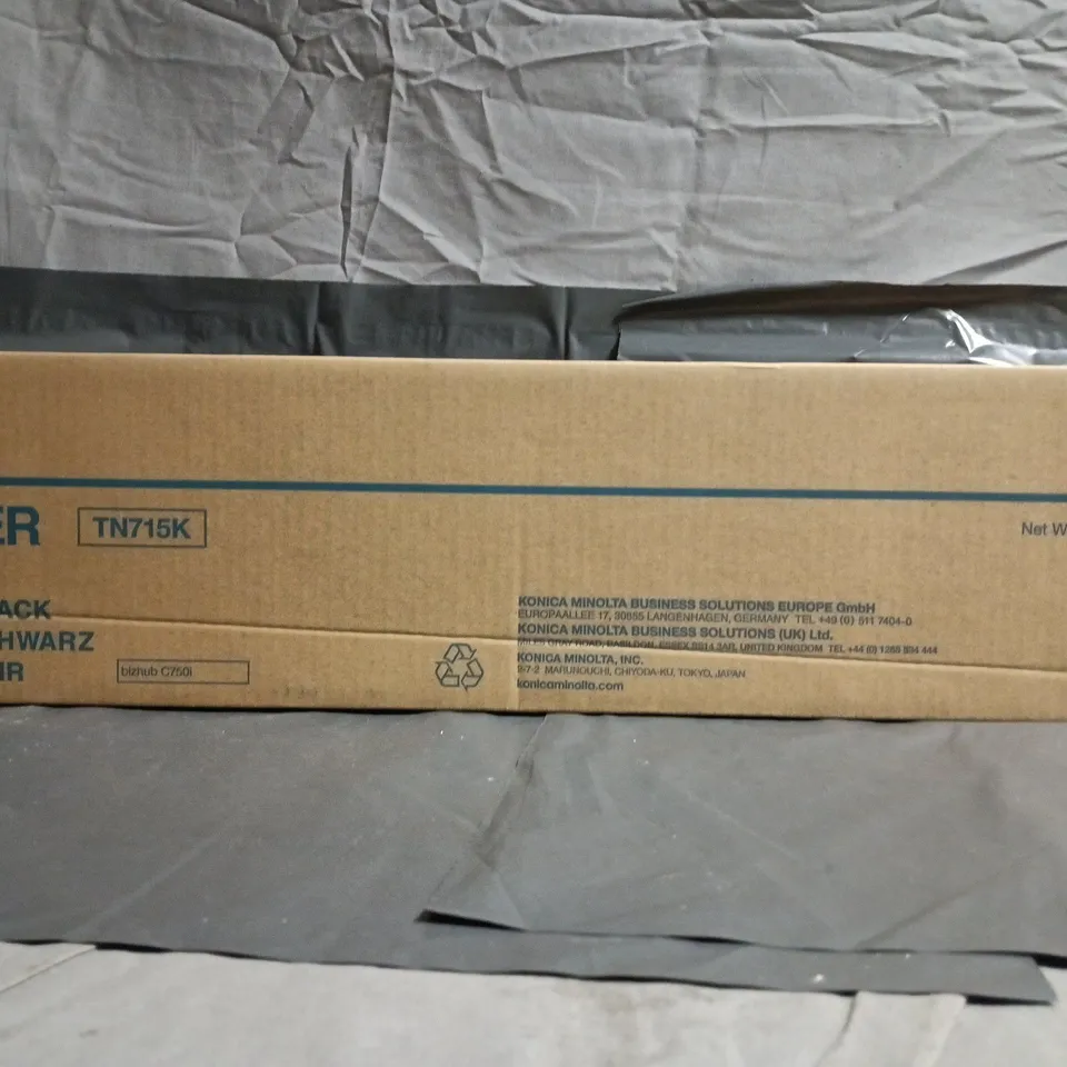BOXED KONICA MINOLTA TN715K TONER - BLACK