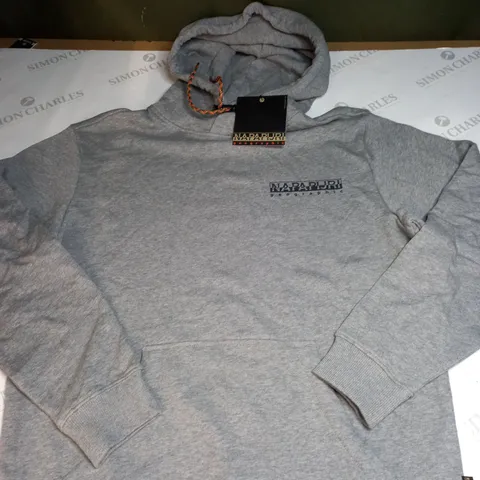 NAPAPIJRI GEOGRAPHIC GRAPHIC HOODIE SIZE M