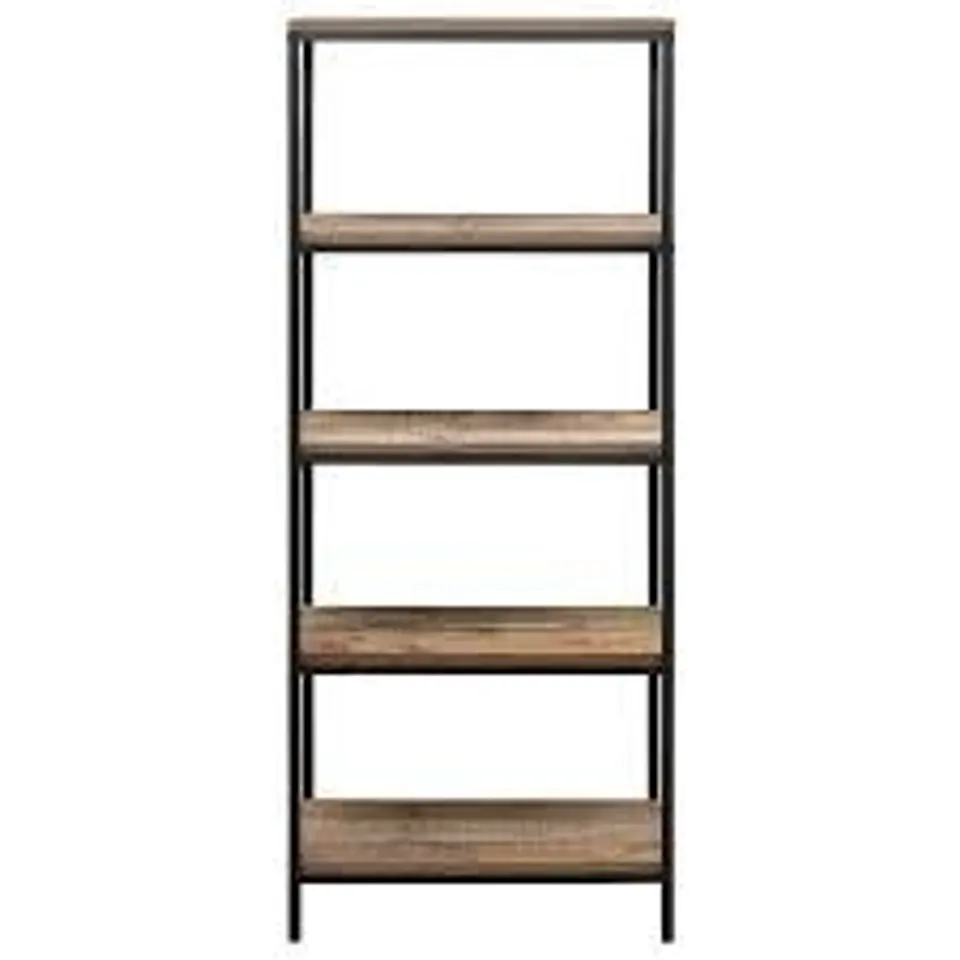 BOXED URBAN RUSTIC 5 TIER BOOKCASE 