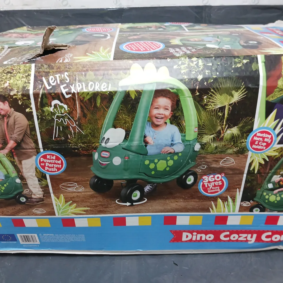 LITTLE TIKES COZY COUPE DINO - COLLECTION ONLY 