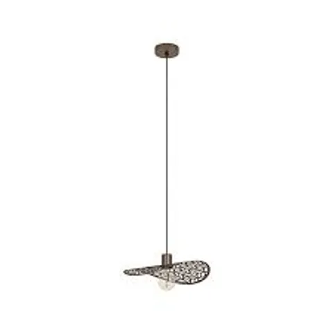 BOXED EGLO SWABY RUSTIC PENDANT LIGHT
