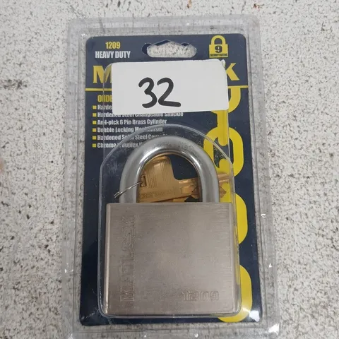 MATLOCK TRADITIONAL STEEL PADLOCK β MTL-950-1209K (HEAVY DUTY)
