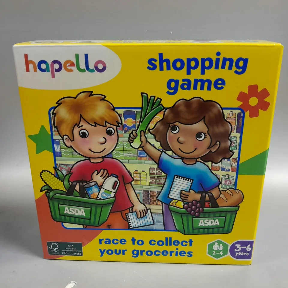 4 BOXED HAPELLO LEARNING SHOPPING/CROCS IN SOCKS GAMES