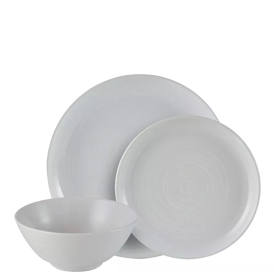 12 PIECE DINNER SET X4 OF EACH ITEM RRP £55