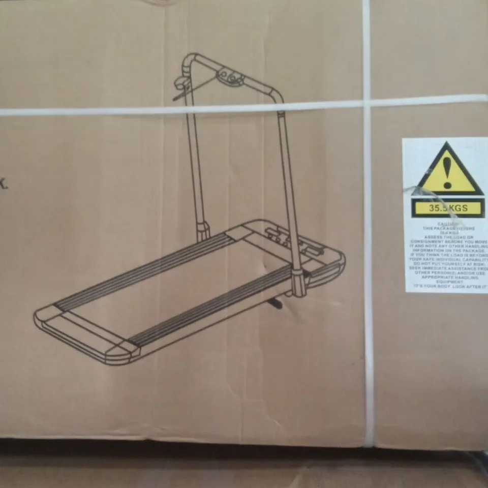 BOXED LINEAR PREMIUM FOLDABLE WALKING TREADMILL