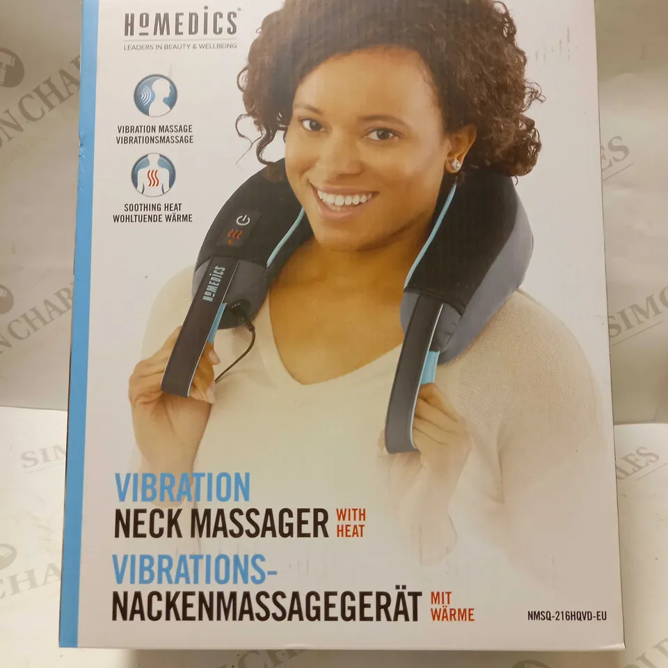HOMEDICS VIBRATION NECK MASSAGER WITH HEAT