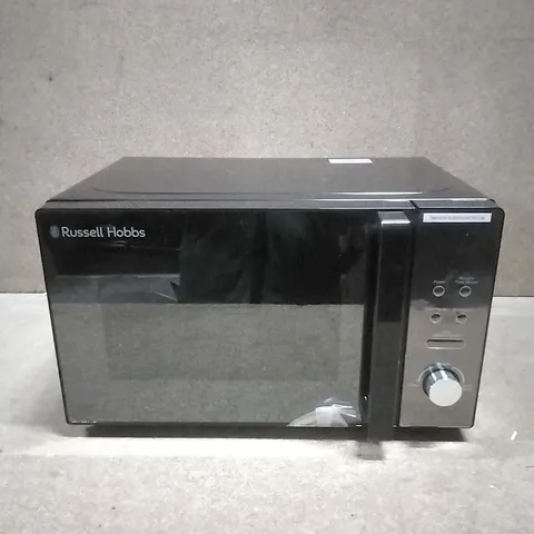 BOXED RUSSELL HOBBS COMPACT BLACK DIGITAL MICROWAVE 