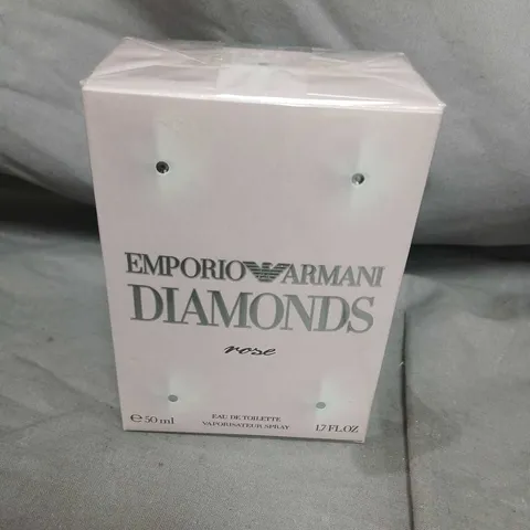 BOXED AND SEALED EMPORIO ARMANI DIAMONDS ROSE EAU DE TOILETTE 50ML