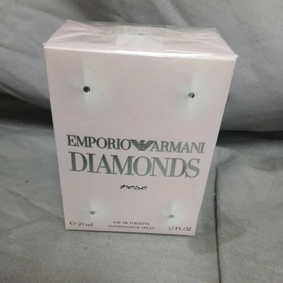 BOXED AND SEALED EMPORIO ARMANI DIAMONDS ROSE EAU DE TOILETTE 50ML