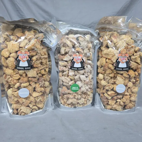LOT OF 3 COOL HOGS SNACK PACKS 