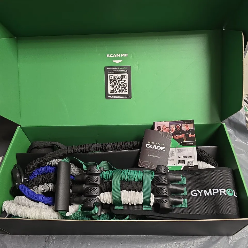 BOXED GYMPROLUXE ALL IN 1 PORTABLE GYM