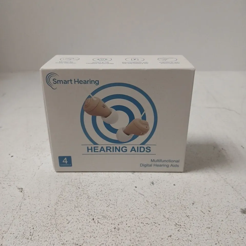 BOXED SMART HEARING HEARING AIDS