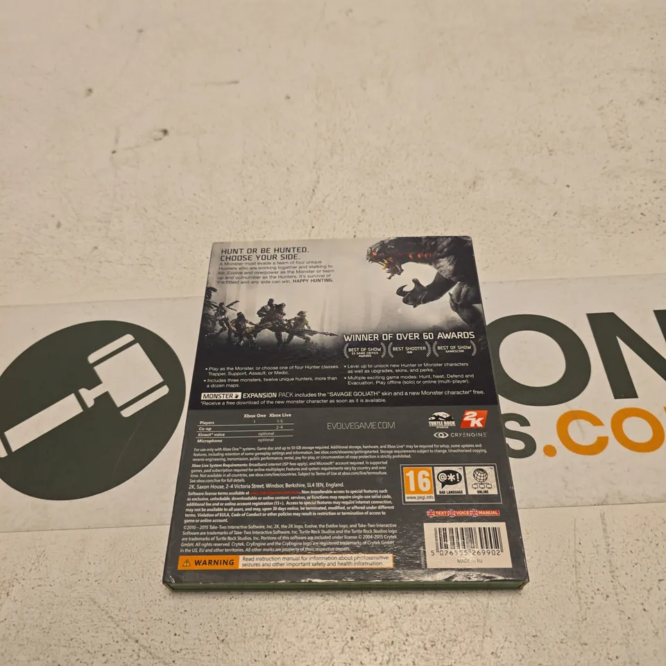 EVOLVE+MONSTER EXPANSION PACK FOR XBOX ONE – BOXED
