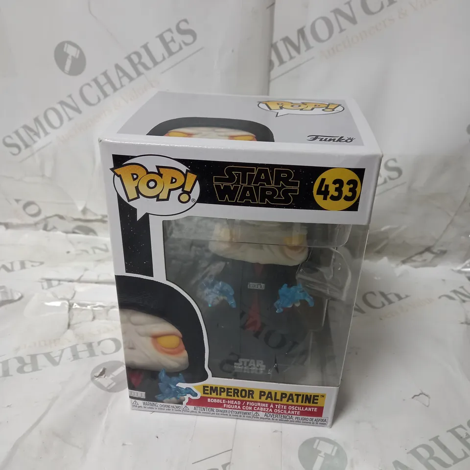 FUNKO POP! STAR WARS: EMPEROR PALPATINE 433 VINYL FIGURE 