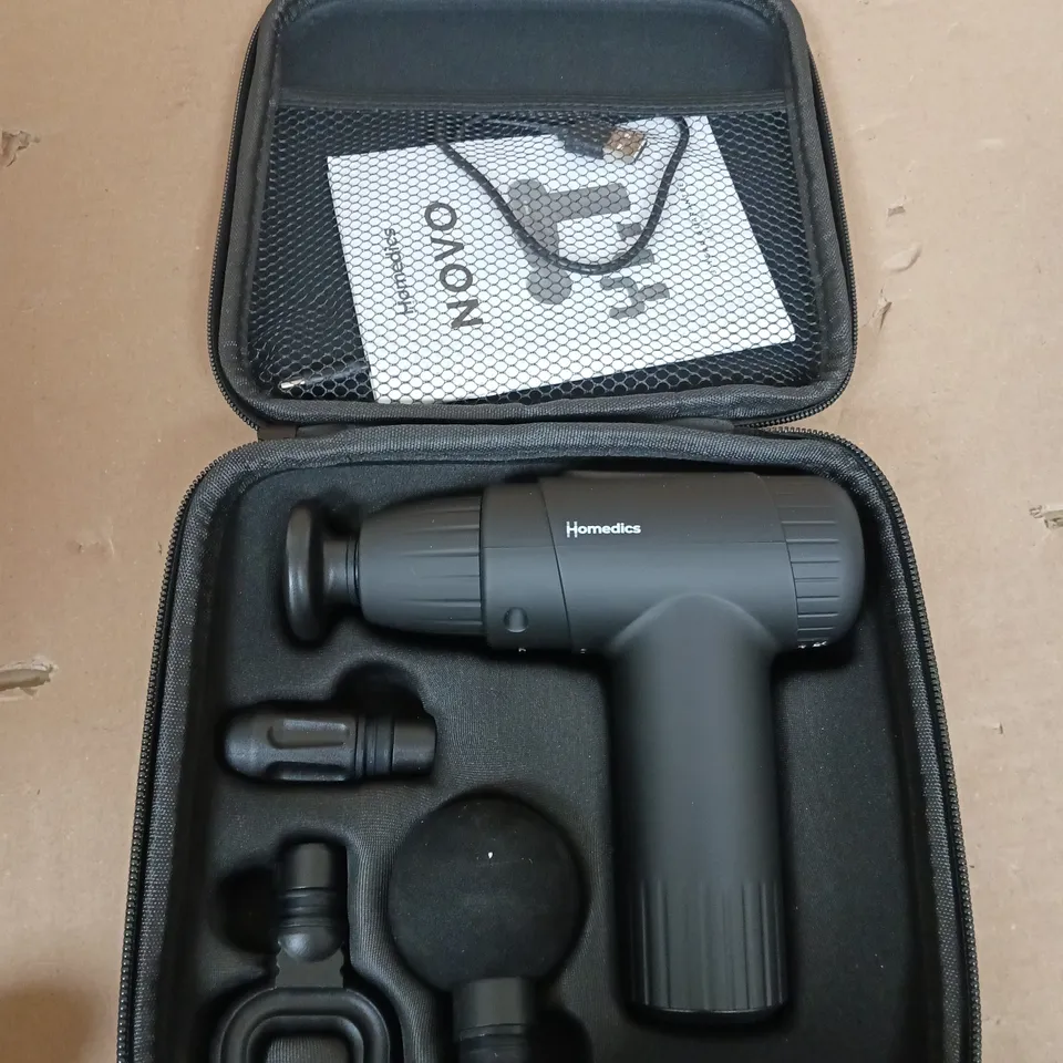 BOXED HOMEDICS NOVO EVERYDAY MINI MASSAGE GUN  RRP £59.99