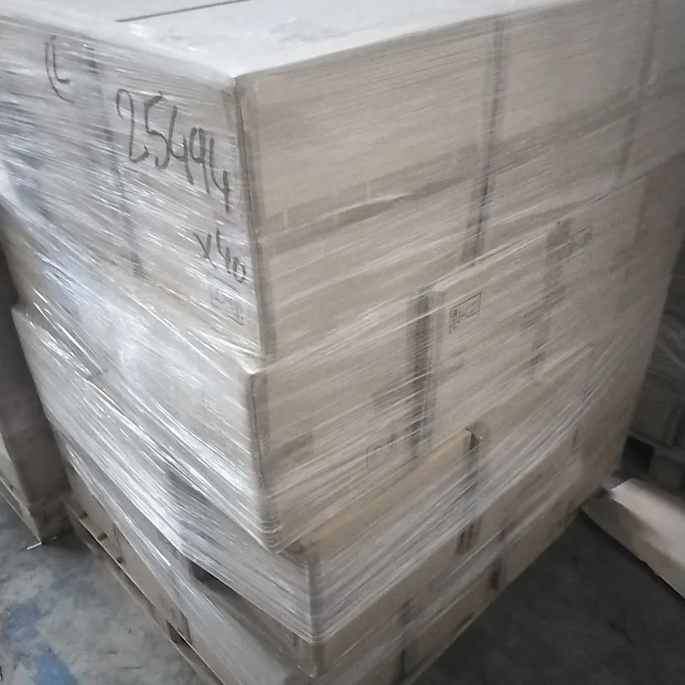 A PALLET CONTAINING APPROXIMATELY 35 EURO ALBERT MONKEY HOLDING A LIGHT BULB TABLE LAMP GOLD
