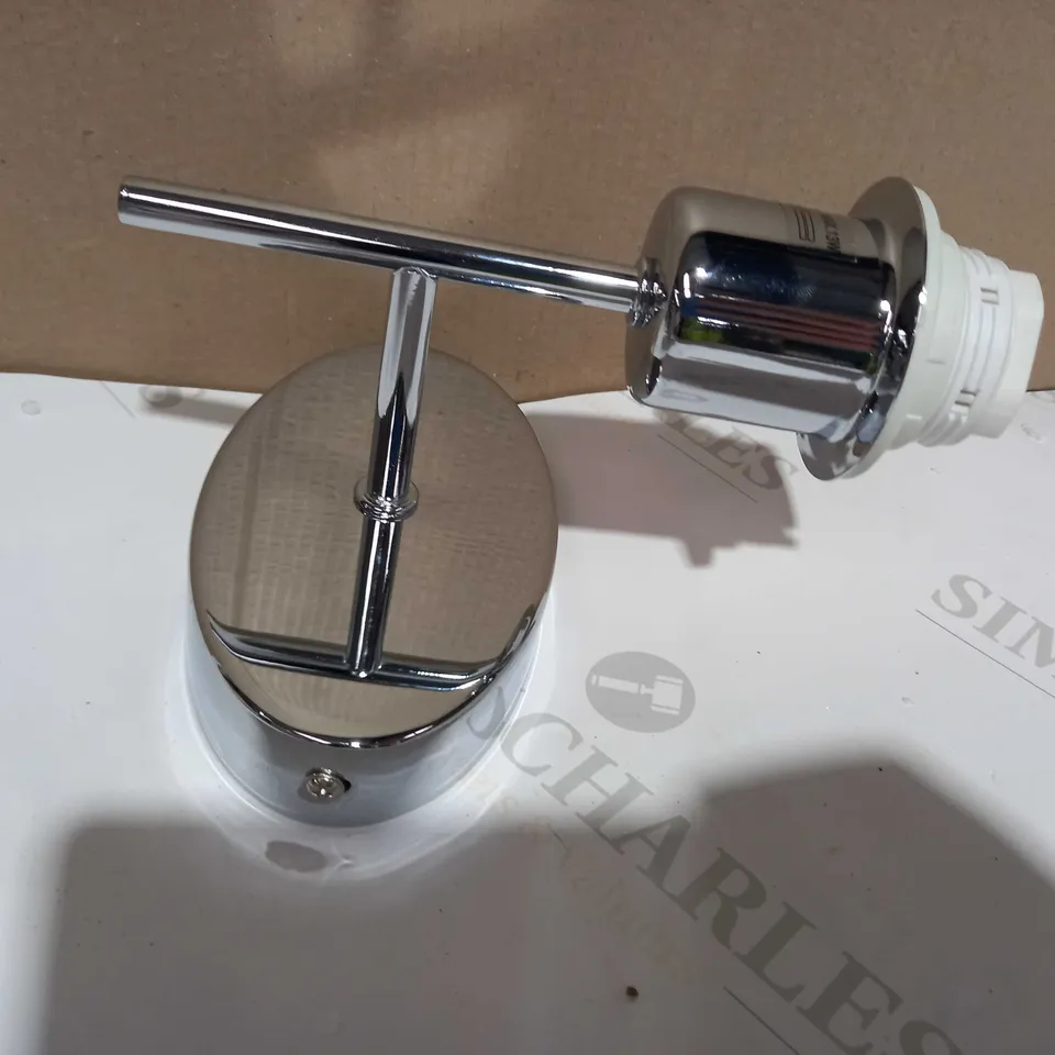 DAR LIGHTING LTD PADOVA POLISHED CHROME WALL LIGHT (BRACKET ONLY)