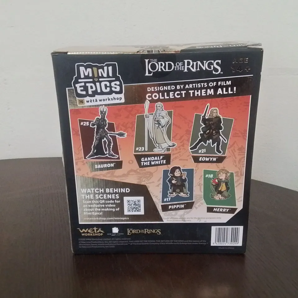 BOXED MINI EPICS WETA WORKSHOP SAN DIEGO EXCLUSIVE LOTR THE WITCH-KING 