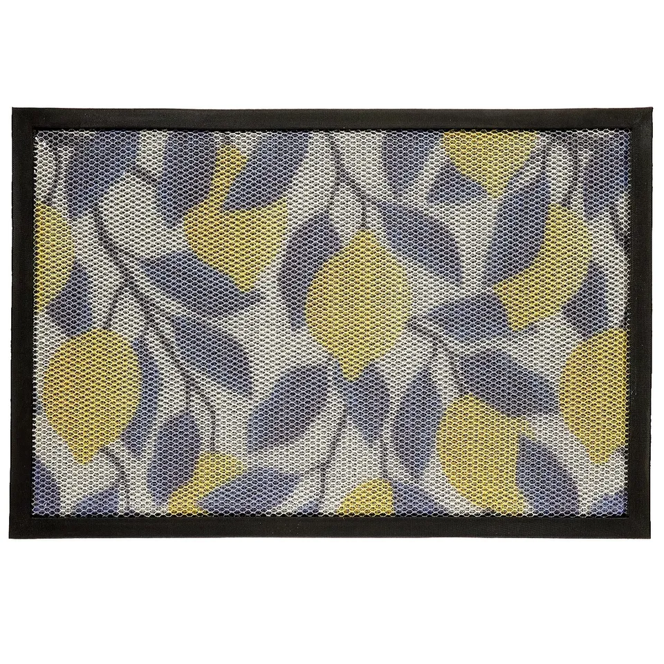 BERNINI NEXT GEN AQUA TERRA PRINTED DOORMAT STANDARD