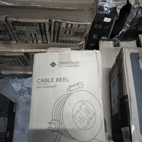 BOXED DESIRE TECH 25M CABLE REEL 