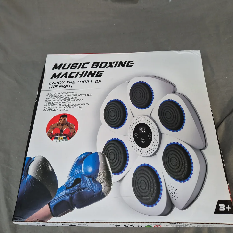 BOXED MUSIC BOXING MACHINE