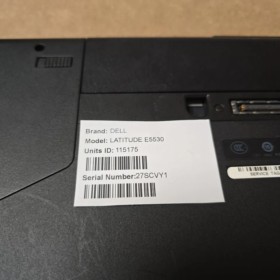 DELL LATITUDE E5530 LAPTOP – BLACK