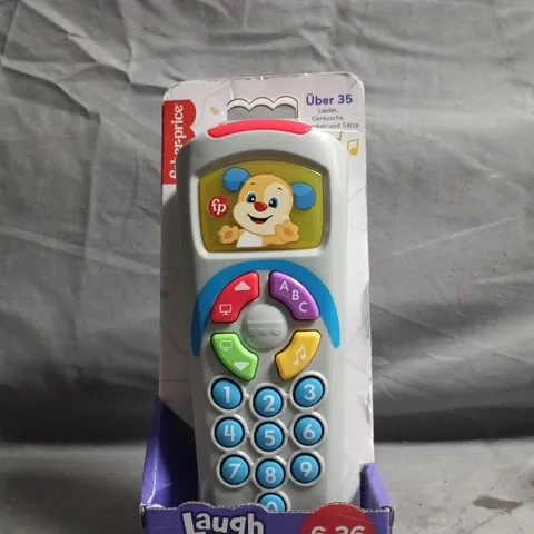 FISHER-PRICE LAUGH & LEARN REMOTE CONTROL TOY – FOR 6-36 MONTHS