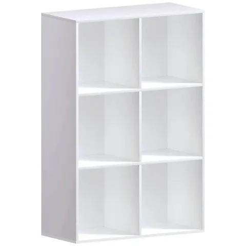 BOXED LASSIC VIDA DESIGNS 2x3 CUBE STORAGE UNIT - WHITE (1 BOX)