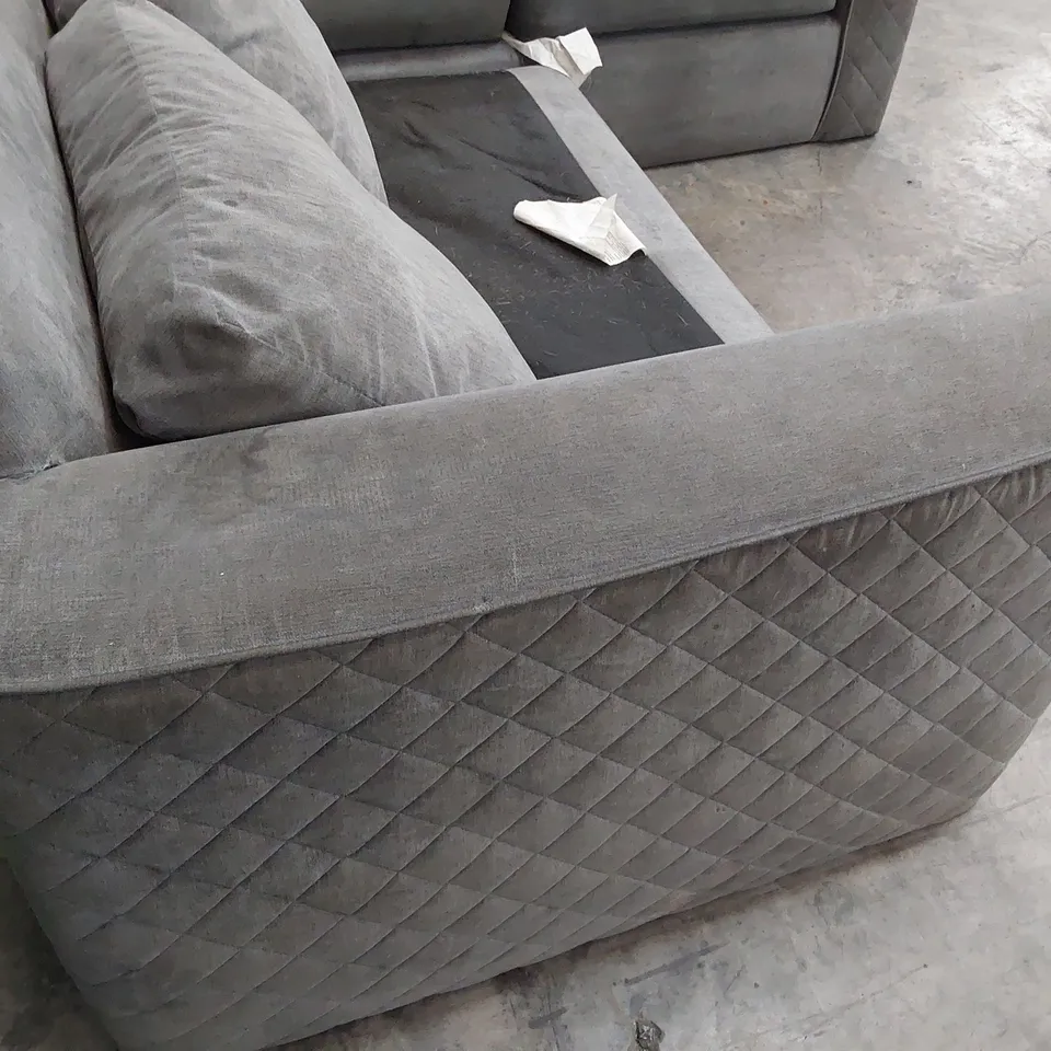DESIGNER CORNER GROUP GREY FABRIC 