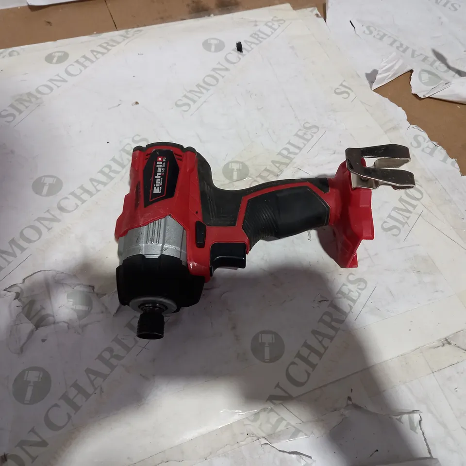 EINHELL TE-CI 18 LI SOLO POWER X-CHANGE CORDLESS BRUSHLESS IMPACT DRIVER