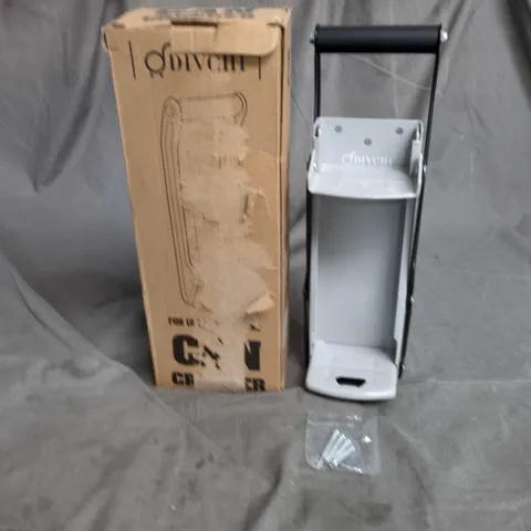 ODIVCHI CAN CRUSHER – PEDAL-OPERATED, GREY/BLACK .