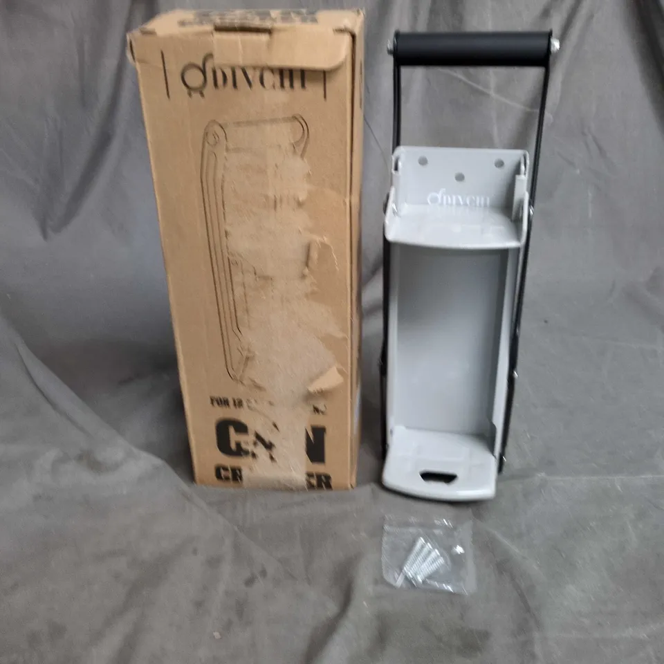 ODIVCHI CAN CRUSHER – PEDAL-OPERATED, GREY/BLACK .